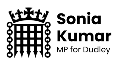 Sonia Kumar MP for Dudley